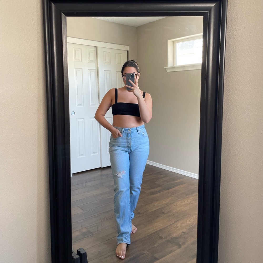 Levis womens 501 jeans